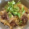 青空健太's cooksnap of when they made 他人丼♪.