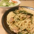 moncheri★'s cooksnap of when they made 春♡菜の花のペペロンチーノ♡.