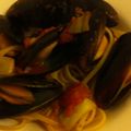 chiyo。。's cooksnap of when they made ７月今が旬　ムール貝のトマトソースパスタ.