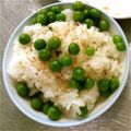 ケっツ's cooksnap of when they made 【超簡単！】金ごまグリーンピースごはん.