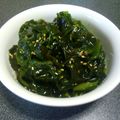 ki☆'s cooksnap of when they made 黒崎海岸の天然生わかめの酢の物.