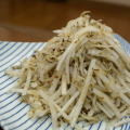 ju_10's cooksnap of when they made 【農家のレシピ】大根のジャコおかか和え.