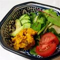 チワワ♪ミルク's cooksnap of when they made クリームチーズと胡桃のかぼちゃサラダ♪.
