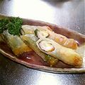 Mirey's cooksnap of when they made 春巻きの皮でチーチクスティック.