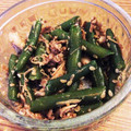 ホパ二's cooksnap of when they made 簡単！もう1品！！いんげんと鶏の胡麻和え.