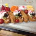 料理大好きまま's cooksnap of when they made ひな祭りのお弁当に✿お花畑稲荷寿司.