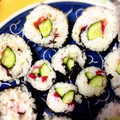 tomoooon's cooksnap of when they made 今日はきゅうりが主役 かっぱ巻き.
