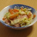 もんしゅしゅ's cooksnap of when they made 春キャベツとハムの辛子酢味噌あえ.
