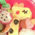 shyokoko's cooksnap of when they made きりん組先生ありがとう弁当*キャラ弁*.