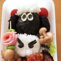 だいさきゆう's cooksnap of when they made キャラ弁 ひつじのショーン♪.