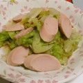 asa1028's cooksnap of when they made *魚肉ソーセージとレタスの中華風蒸し*.