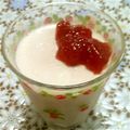 かしなーた's cooksnap of when they made ５分で出来る！いちごみるくプリン.