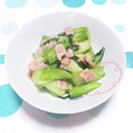 まっちー食堂's cooksnap of when they made ちんげん菜とベーコンの塩麹炒め♪.