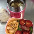 maechan815's cooksnap of when they made ほうれん草とカリカリベーコンの簡単サラダ.