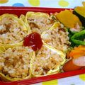 みゆwaco 's cooksnap of when they made 誕生日に♥可愛いオムライス.