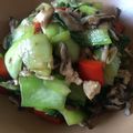 いちごクック's cooksnap of when they made 舞茸、チンゲン菜、パプリカの中華風炒め.