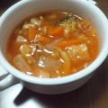 ニムニム２６'s cooksnap of when they made 簡単！余り野菜でトマトスープ♪.