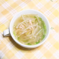 かふぇmomo's cooksnap of when they made もやしの中華風スープ.