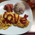 ♡ラプンツェル♡'s cooksnap of when they made バターなしで♪とろとろオムレツ.
