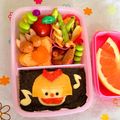 Haruzoo's cooksnap of when they made レトロチックな女の子＊キャラ弁.