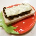 soteyu's cooksnap of when they made ゆであずきチーズトースト.