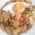 ぴぃなちゅ's cooksnap of when they made 洋風納豆スパゲッティ♪.