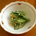 msft5632's cooksnap of when they made 簡単おくらのゴマだれ.