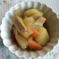 あい葉's cooksnap of when they made じゃがいもと大根の含め煮.
