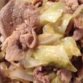 ほっこり母さん's cooksnap of when they made 豚ときゃべつのごま味噌炒め.