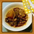 xxxrirexxx's cooksnap of when they made ■牛すじ肉・大豆・大根のみそ煮込み■.