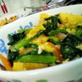 nonoままン's cooksnap of when they made 小松菜と豚肉のピリ辛味噌マヨ炒め.