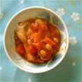 クリームパンパン's cooksnap of when they made 鶏手羽元とひよこ豆のトマト煮込み.
