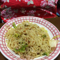 まあゆりんりん's cooksnap of when they made ひと手間で、焼きそばが旨くなる♫♬.