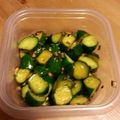 theま's cooksnap of when they made きゅうりの漬物２～焦がし醤油のサラキュー.