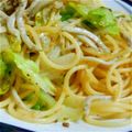 なななぁにつくろ♪'s cooksnap of when they made しらすとキャベツの春パスタ^ ^.