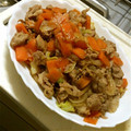 1児mamaちゃん's cooksnap of when they made 野菜たっぷり豚コマしょうが焼き.