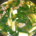 ＊豆花＊'s cooksnap of when they made 簡単！タケノコと豚肉の中華風スープ.