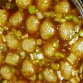 umeko0719's cooksnap of when they made 冷凍肉団子で簡単ﾐｰﾄﾎﾞｰﾙ☆.