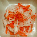 ８４ers's cooksnap of when they made とっても簡単♪大根とにんじんの なます.