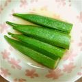 ことかな☆'s cooksnap of when they made おくらのひんやり煮浸し☀.