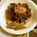 くてまて's cooksnap of when they made 細切れ牛肉のステーキソース炒め.