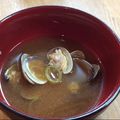 yonnyo's cooksnap of when they made 5分で作る絶品アサリの味噌汁スマイリー流.