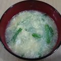 takamaruGT's cooksnap of when they made にらと卵の中華スープ.