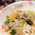 にっちーた's cooksnap of when they made 超簡単！コク旨！もやしのピリ辛みそスープ.