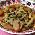 ゆんのぉぉぉ's cooksnap of when they made もやし挽き肉ウインナー炒め.