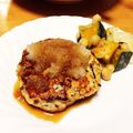 ちゃむとん's cooksnap of when they made ひじき入り豆腐ハンバーグ.