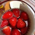 はらへりた's cooksnap of when they made 超簡単・イチゴ酢とイチゴのマリネ.
