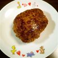 いずみ✩'s cooksnap of when they made 基本のハンバーグ.