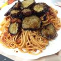シャールくん's cooksnap of when they made これがいちばん☆ナスのトマトスパゲティ.