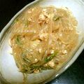 梅しゃん｡'s cooksnap of when they made 春雨と鶏ひき肉の炒めあんかけ.